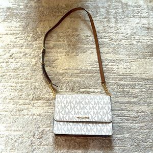 Michael Kors snap closure crossbody
